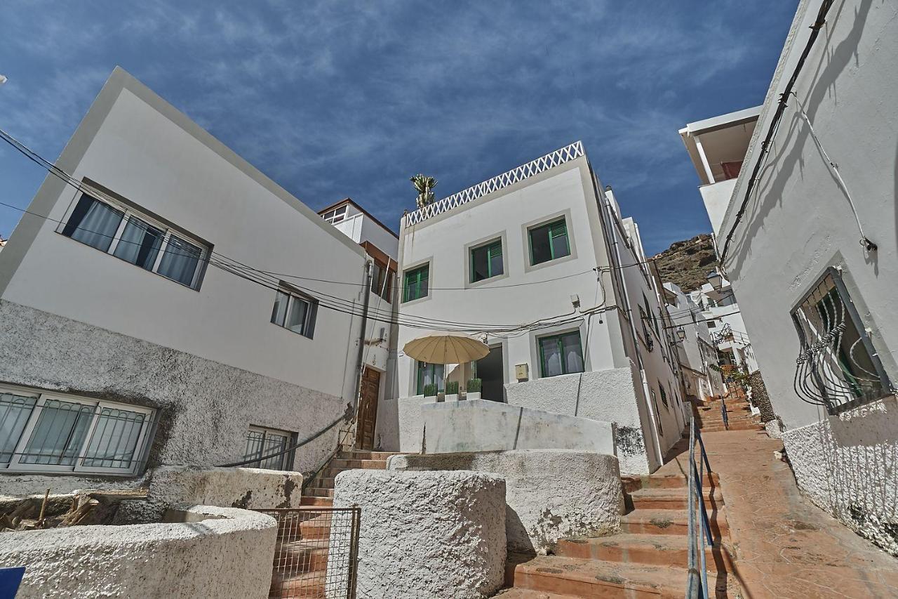 Vila Malibu Mogan Casa Vintage - Amazing Sea/Harbour View Puerto De Mogan Exteriér fotografie